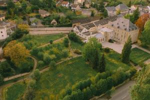 Letecký snímek ubytování Hôtel Château Schengen
