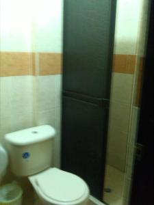 Koupelna v ubytování Hotel Táchiras