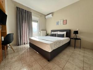 Postel nebo postele na pokoji v ubytování Top Line & Modern Apartments in Ioannina