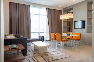 Posezení v ubytování MetroCentre Hotel