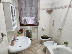 Koupelna v ubytování Elisa Adda House