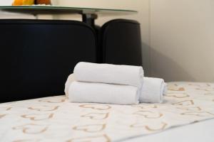 Postel nebo postele na pokoji v ubytování Apartmani Perko