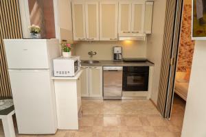 Kuchyň nebo kuchyňský kout v ubytování Apartmani Perko + 25 fotografií