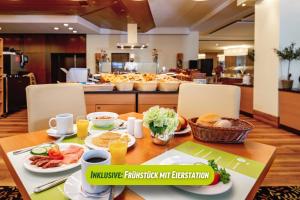 Essen im Hotel oder in der Nähe