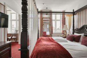 Postel nebo postele na pokoji v ubytování Hotel Ærø