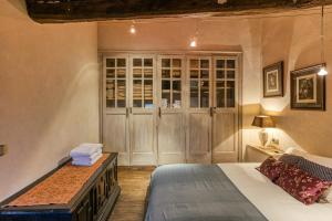 Llit o llits en una habitació de Can Rubio, Les Encies