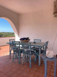 Balkoni atau teres di Casa Sandra