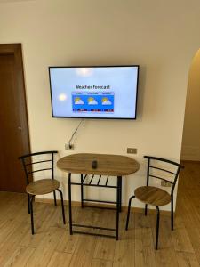 Televisyen dan/atau pusat hiburan di Dolomites Smart Holidays