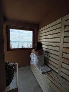 Balkón nebo terasa v ubytování Terrazza sulle mura
