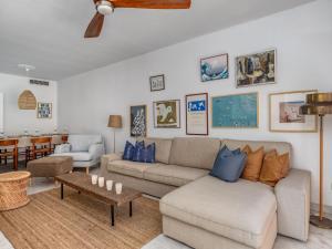 a living room with a couch and a table at Apartment Las Adelfas by Interhome in Marbella