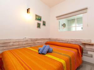 Postel nebo postele na pokoji v ubytování Studio Calafont by Interhome