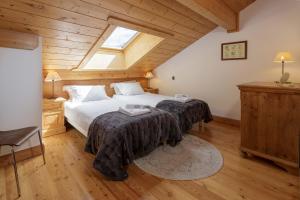 Gulta vai gultas numurā naktsmītnē Les Sonnailles Apartment - Chamonix All Year