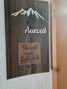 Certyfikat, podpis lub inny dokument wystawiony w obiekcie Landler Auszeit