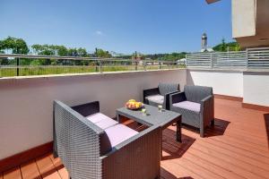 Balkón nebo terasa v ubytování Eleganckie Apartamenty Sun Seasons 24 Blisko Plaży z Parkingiem by Noclegi Renters
