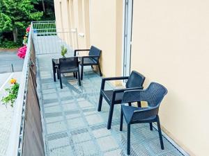 Balkón alebo terasa v ubytovaní Apartment Jáchymov Magdaléna by Interhome