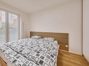 Posteľ alebo postele v izbe v ubytovaní Apartment Chic Mountain Terrace Lounge by Interhome