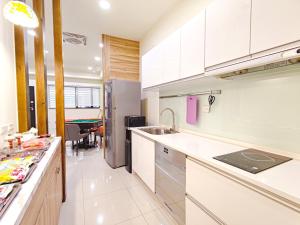 Kuchyň nebo kuchyňský kout v ubytování Wish Homestay