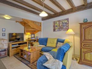 Χώρος καθιστικού στο Holiday Home Chante-Brise by Interhome