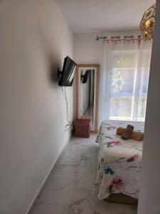 Televízia a/alebo spoločenská miestnosť v ubytovaní ÁTICO DUPLEX ESPECTACULAR MARMOLADO con PISCINA PRIVADA!