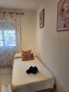 Posteľ alebo postele v izbe v ubytovaní ÁTICO DUPLEX ESPECTACULAR MARMOLADO con PISCINA PRIVADA!