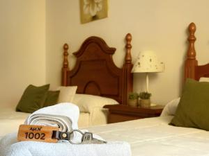 A bed or beds in a room at Villa Tia Toni - 1002