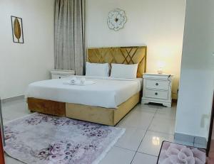 Postel nebo postele na pokoji v ubytování Family Staycation along Marina