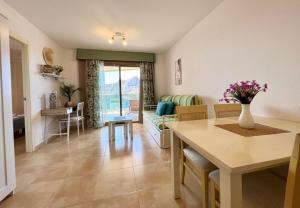 Posezení v ubytování Apartamento Esmeralda Suites