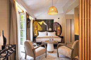 Зона вітальні в Palais Ségurane Boutique Hôtel