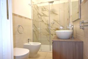 A bathroom at La Marina 2