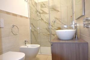 A bathroom at La Marina 2