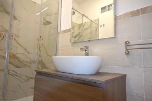 A bathroom at La Marina 2