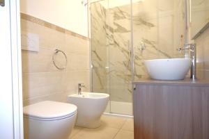 A bathroom at La Marina 2