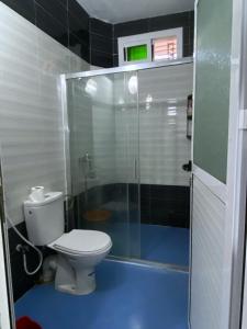 Koupelna v ubytování Appartement Mus saidia 1
