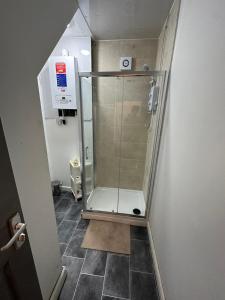 Koupelna v ubytování Dans Place
