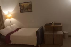 Postel nebo postele na pokoji v ubytování Flat Live Vila Mariana/Ibirapuera (Apto 1002)