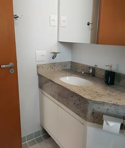 Kuchyň nebo kuchyňský kout v ubytování Flat Live Vila Mariana/Ibirapuera (Apto 1002)