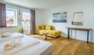 Ένα ή περισσότερα κρεβάτια σε δωμάτιο στο Villa Akasha