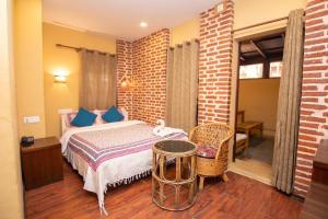 Letto o letti in una camera di Hong Si Hotel- A Home Away from Home