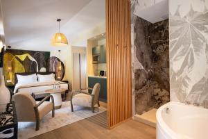Ванна кімната в Palais Ségurane Boutique Hôtel
