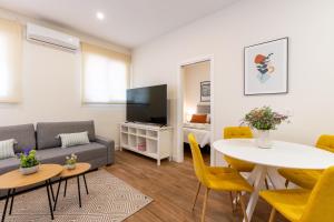 TV/Unterhaltungsangebot in der Unterkunft Apartamento Boutique a estrenar