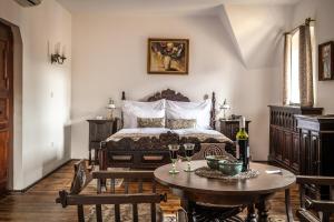 Voodi või voodid majutusasutuse Hotel Ruze toas