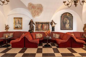 Istumisnurk majutusasutuses Hotel Ruze