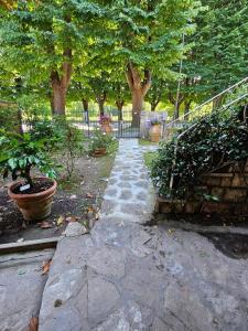 Zahrada ubytování B&B Casa Tessieri