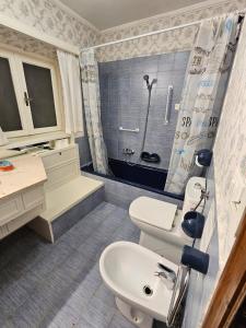 Koupelna v ubytování B&B Casa Tessieri