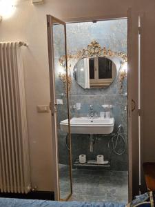 Koupelna v ubytování B&B Casa Tessieri