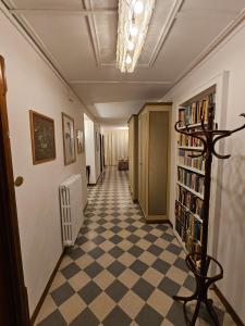 Knihovna v bed and breakfast