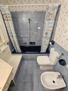 Koupelna v ubytování B&B Casa Tessieri