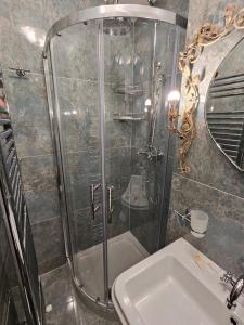 Koupelna v ubytování B&B Casa Tessieri
