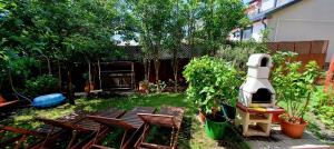 Taman di luar Apart Júlia Villa