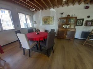 Posezení v ubytování La maison Jardin